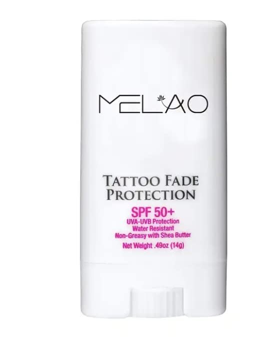 Melao Organic Moisturizing Tattoo Sunscreen Protection UV SPF 50+