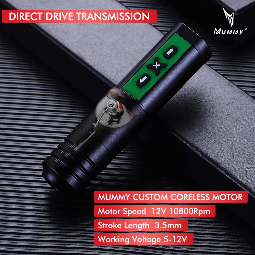 Mummy Wireless Tattoo Pen Machine C-1