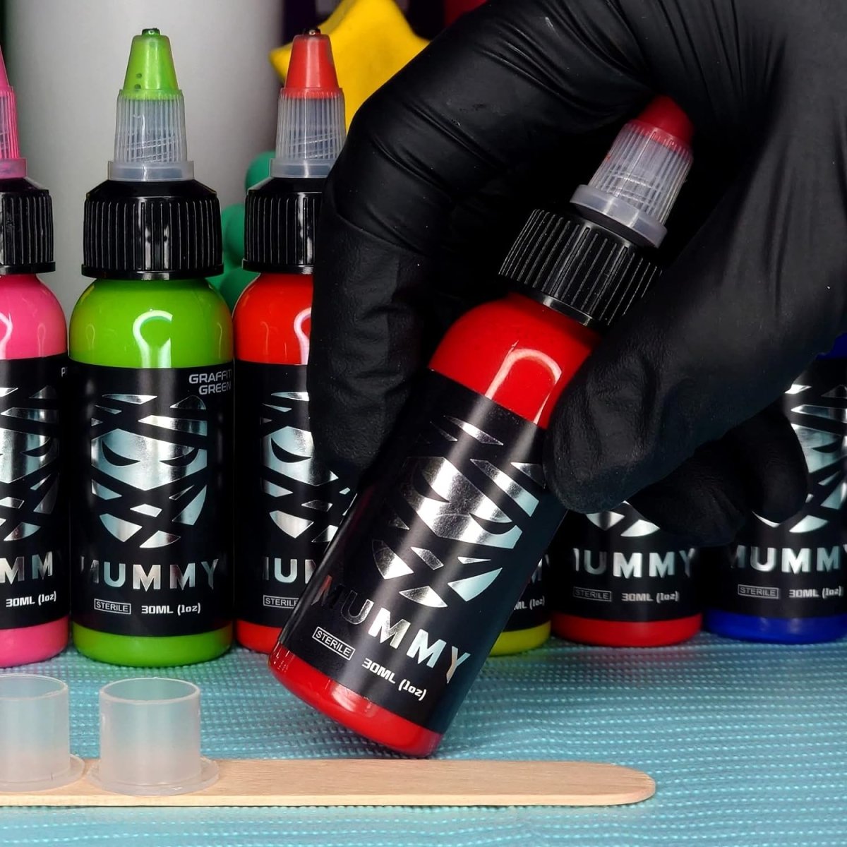 Mummy Lipstick Red Tattoo Ink - 1 oz