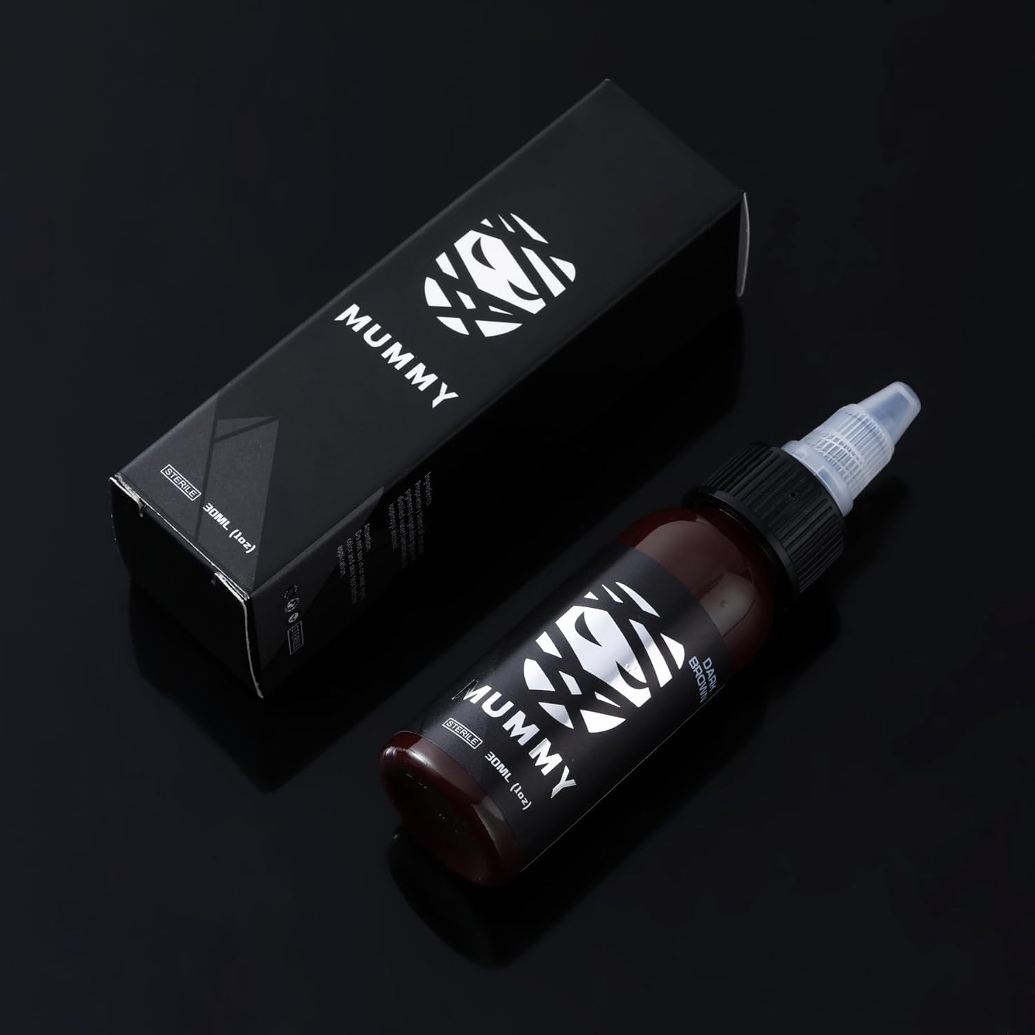 Mummy Dark Brown Tattoo Ink - 1 oz
