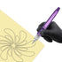 Chiitek Handpoke Tattoo Manual Kit Purple QY-2022AAHPP