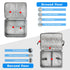 Generic Tattoo Case – Double Layer Travel Bag for Tools