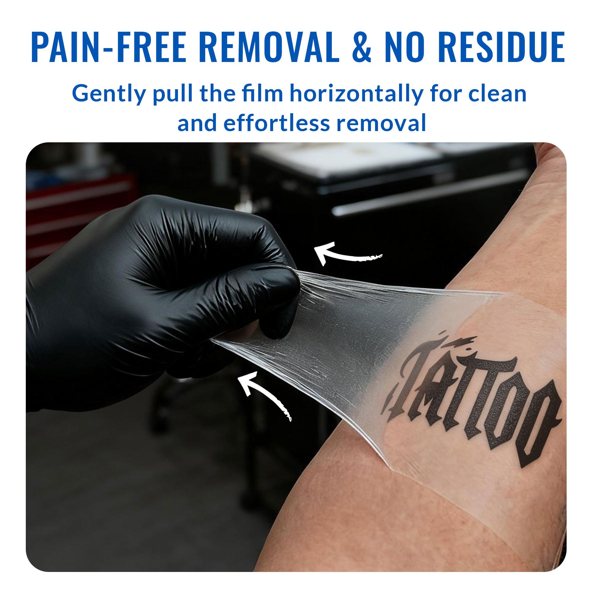 Medlot Tattoo Aftercare Bandage,  8in x 8yd Roll, Waterproof & Sterile