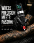 Wireless Tattoo Pen Kit by Poseidon - 2pcs Batteries 7 Strokes PTK206-US