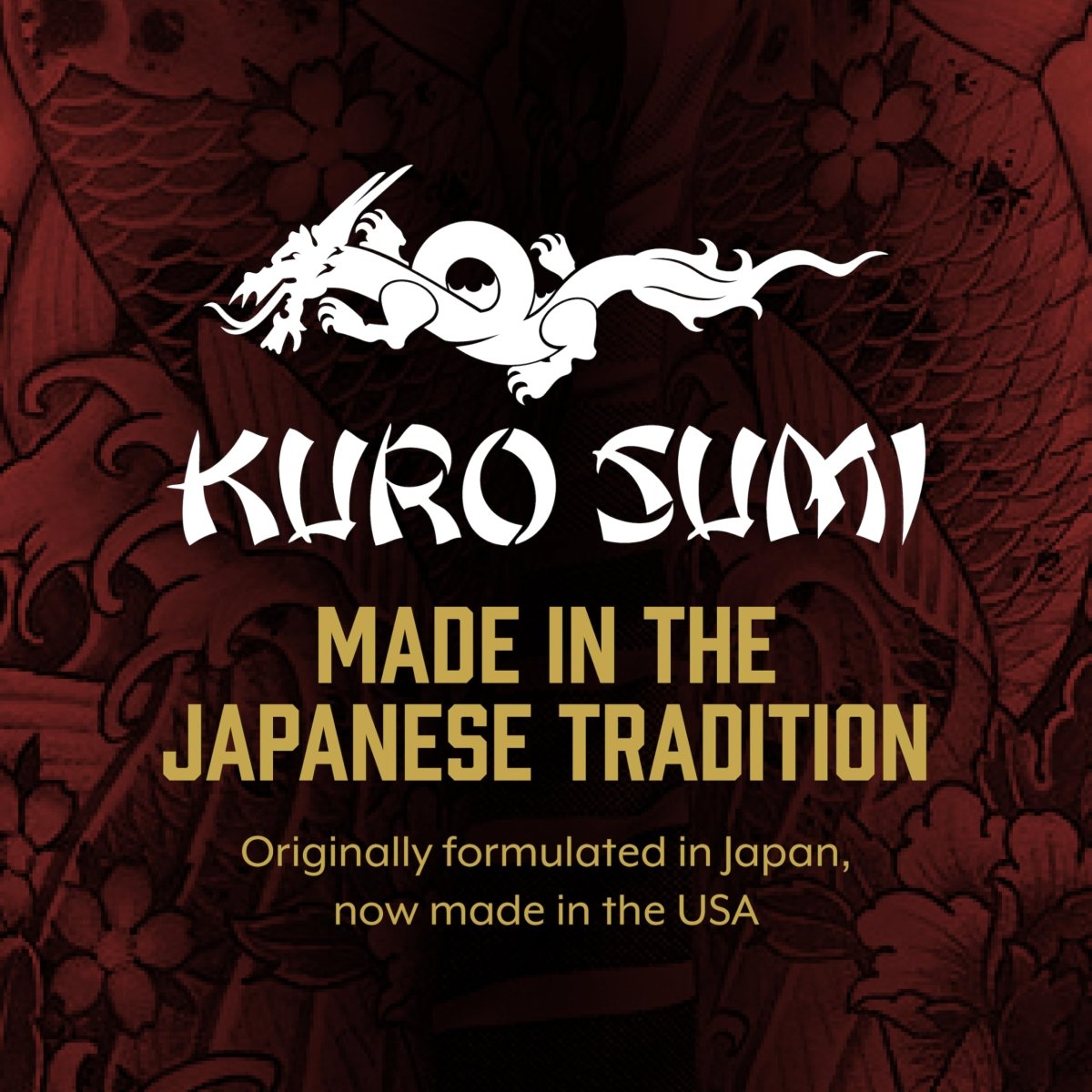 Black Outlining Tattoo Ink by Kuro Sumi - 12oz - Tattoo Unleashed
