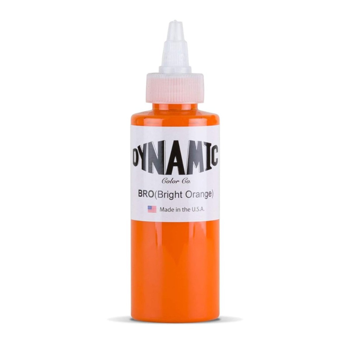 Dynamic Bright Orange Tattoo Ink - 4oz. - Tattoo Unleashed