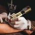 E400 Wireless Tattoo Pen Machine - Gold - Tattoo Unleashed