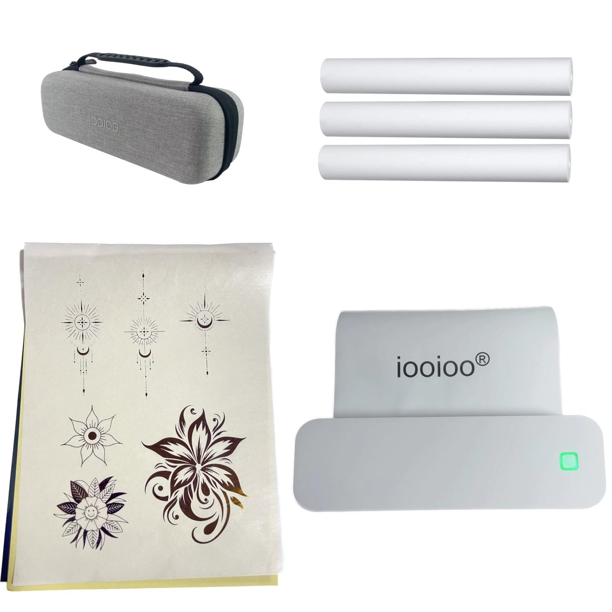 IOOIOO Portable Wireless Tattoo Stencil Printer - Tattoo Unleashed
