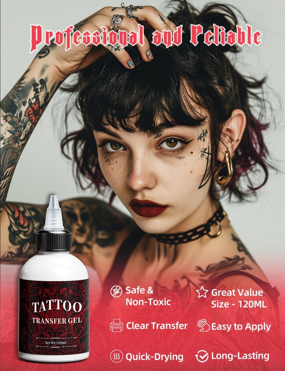 Phomemo Tattoo Transfer Gel 4oz - Tattoo Unleashed