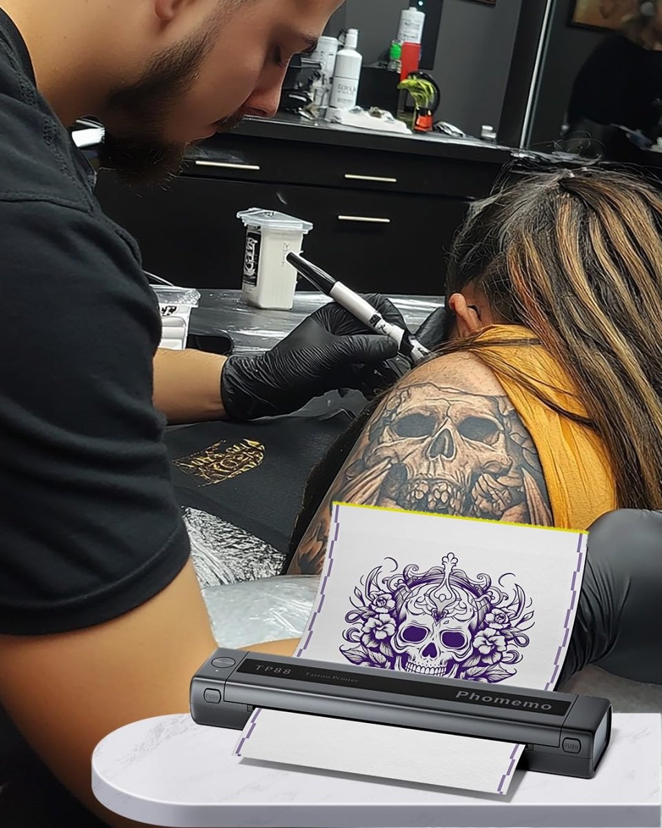 Phomemo TP88 Wireless Tattoo Stencil Printer - Tattoo Unleashed
