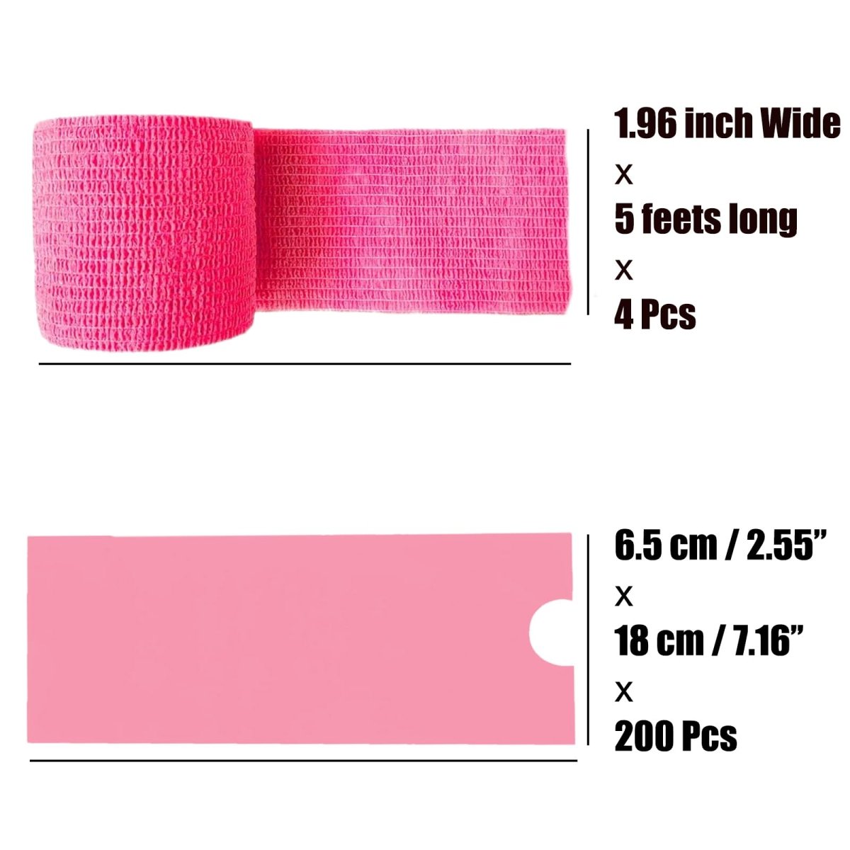Pink Tattoo Pen Covers by Muxia - 200pcs - Tattoo Unleashed