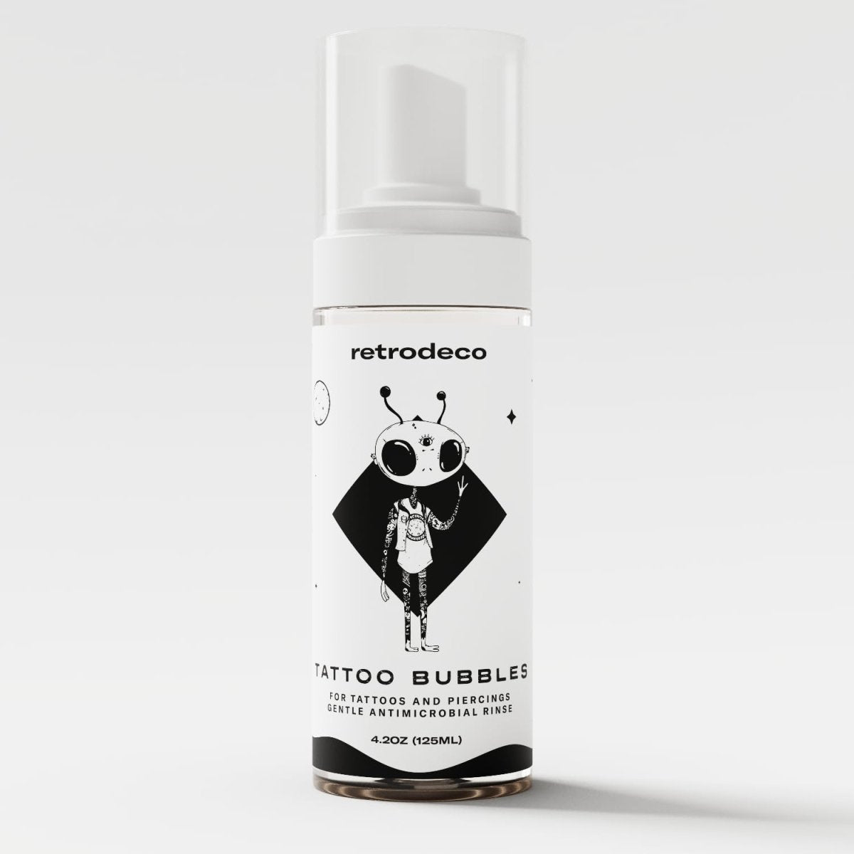 RetroDeco Foaming Tattoo Soap 4.2oz - Tattoo Unleashed