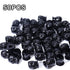 Skull Tattoo Ink Cups Plastic - Black 50pcs - Tattoo Unleashed