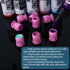Skull Tattoo Ink Cups Plastic - Pink 50pcs - Tattoo Unleashed