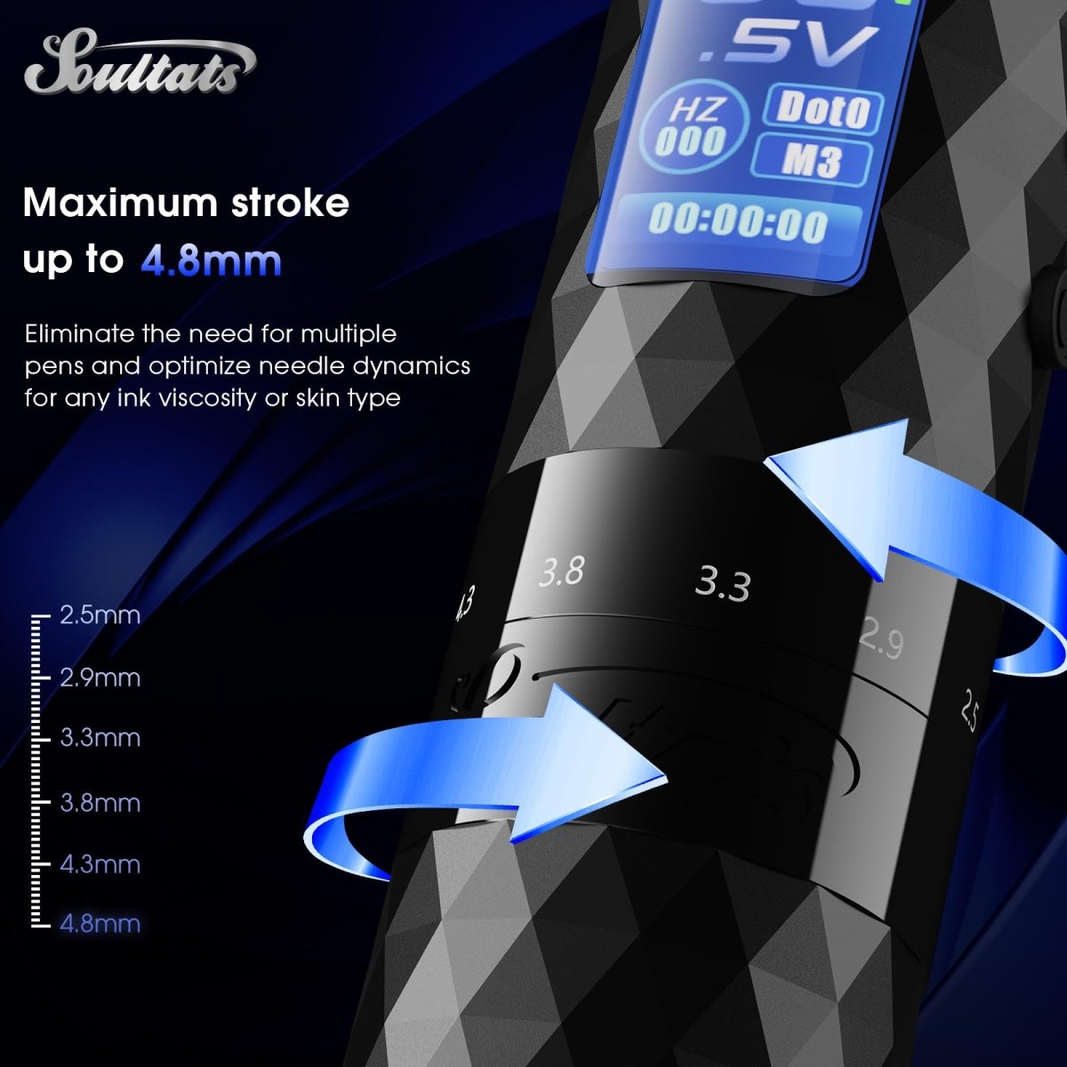 Soultats Tattoo Pen Machine Printer Kit - Tattoo Unleashed