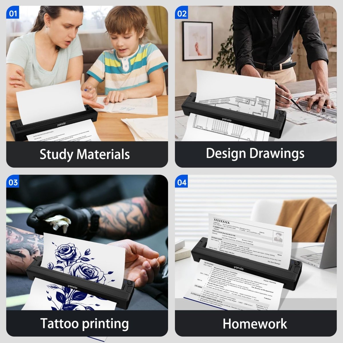 Tattoo Stencil Printer by Yanxio - Tattoo Unleashed