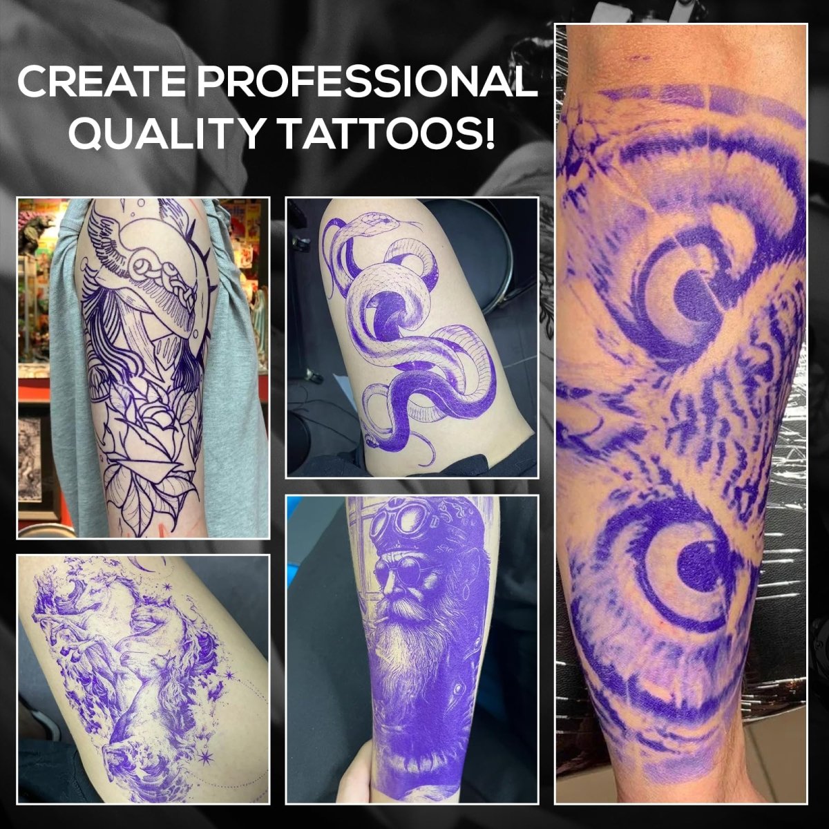 Tattoo Stencil Transfer Cream Gel Solution by Hawink - T308 - 60ML - Tattoo Unleashed