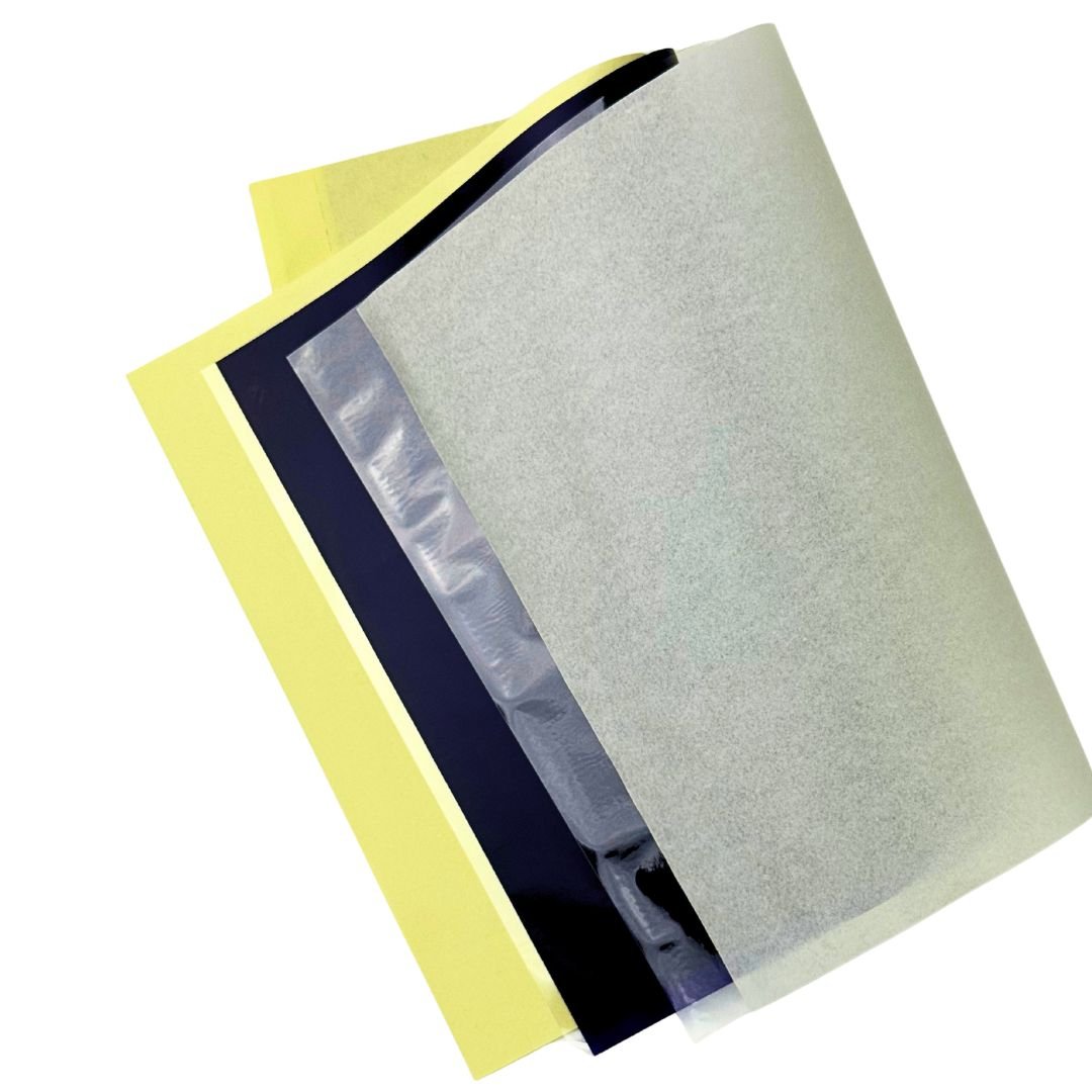 T.U. Tattoo Stencil Transfer Paper - 100 sheets, A4 Size - Tattoo Unleashed