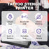 Wireless Tattoo Stencil Printet By Meiyunprt with 10pcs Stencil Paper - Tattoo Unleashed