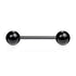 Straight Barbell w/ Acrylic Ball - 14GA